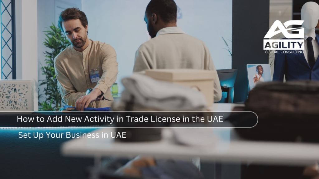 How to Add New Activity in Trade License in the UAE