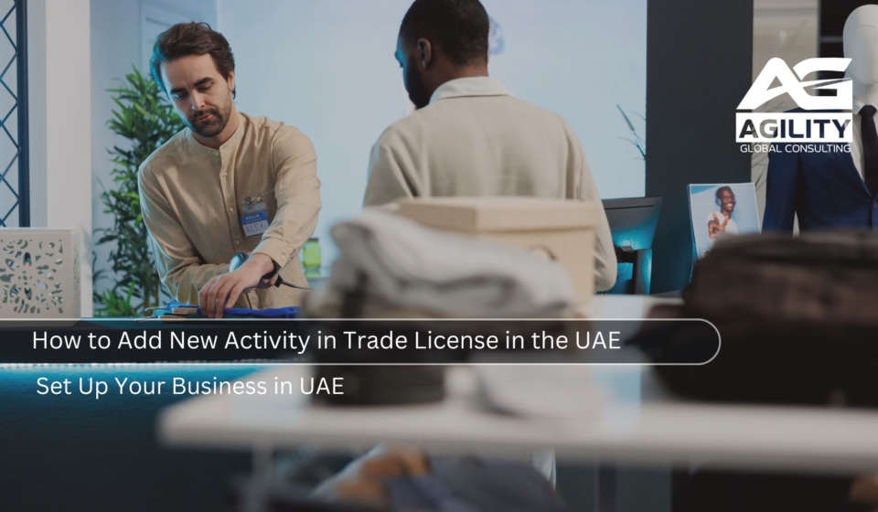 How to Add New Activity in Trade License in the UAE